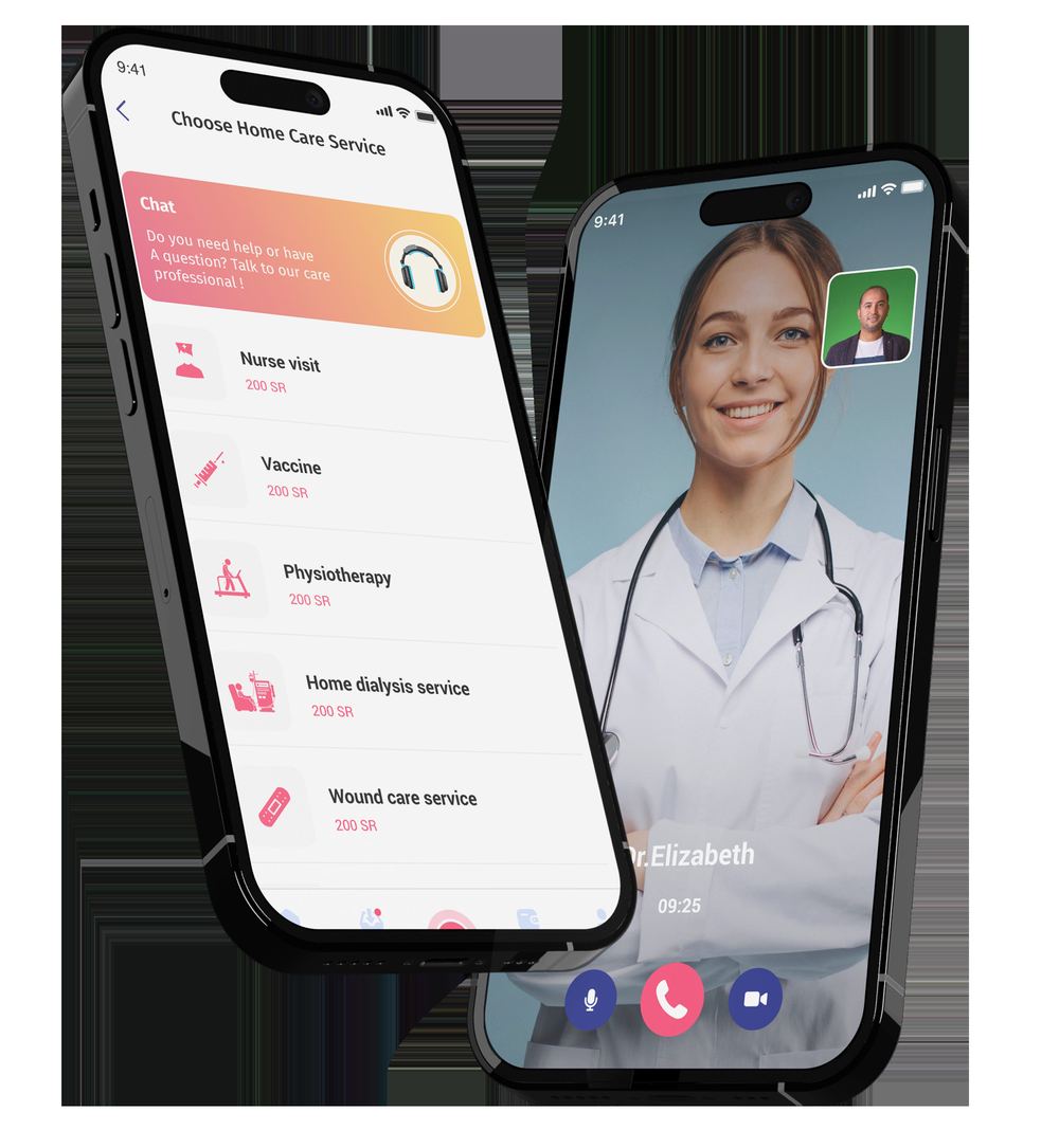 Screens from the MetaDoc app